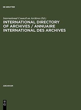 portada International Directory of Archives / Annuaire International des Archives (in English)