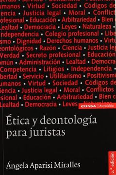 portada Ética y deontología para juristas