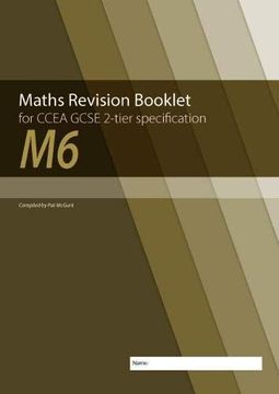 portada Maths Revision Booklet m6 for Ccea Gcse 2-Tier Specification (in English)