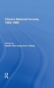 portada China's National Income, 1952-1995 (en Inglés)