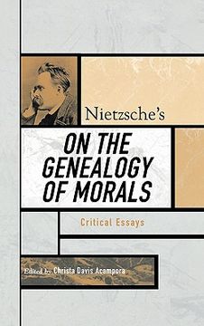 portada nietzsche's on the genealogy of morals: critical essays (en Inglés)