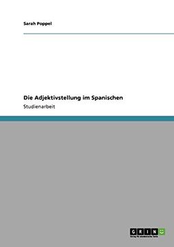 portada Die Adjektivstellung im Spanischen (German Edition)