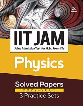 portada Iit jam Physics Solved Papers (2022-2005) and 3 Practice Sets 