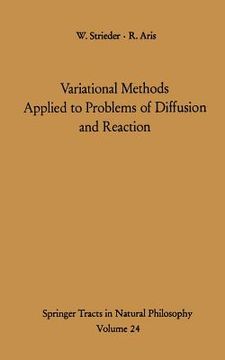 portada variational methods applied to problems of diffusion and reaction (en Inglés)