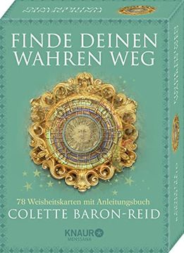 portada Finde Deinen Wahren Weg: 78 Weisheitskarten mit Anleitungsbuch (en Alemán)