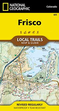 portada Frisco map [Local Trails] (National Geographic Trails Illustrated Map, 605) (en Inglés)