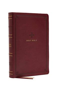 portada Nrsv, Catholic Bible, Standard Large Print, Leathersoft, Red, Comfort Print: Holy Bible (en Inglés)