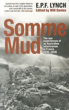 portada somme mud: the war experiences of an infantryman in france 1916-1919 (en Inglés)