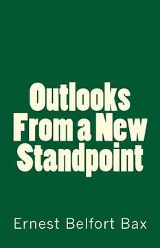 portada Outlooks from a New Standpoint (en Inglés)
