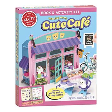 portada Mini Clay World: Cute Cafe (Klutz) (in English)