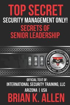 portada Top Secret: Security Management Only! (en Inglés)
