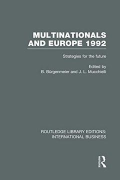 portada Multinationals and Europe 1992 (Rle International Business) (en Inglés)