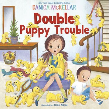 portada Double Puppy Trouble (Mckellar Math) (en Inglés)
