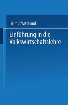 portada Einführung in Die Volkswirtschaftslehre (en Alemán)