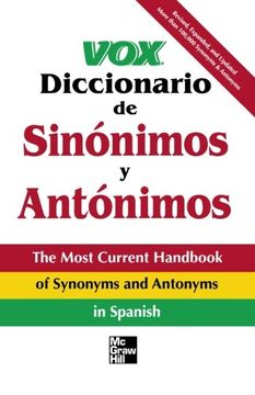 portada Vox Diccionario de Sinónimos y Antónimos (Vox Dictionary Series) (in English)
