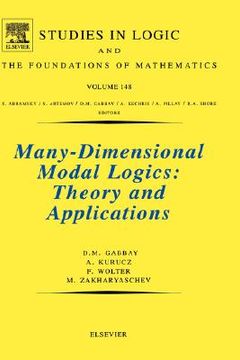 portada many-dimensional modal logics: theory and applications (en Inglés)