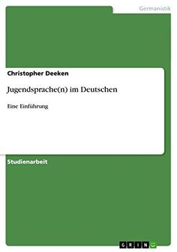 portada Jugendsprache(n) im Deutschen (German Edition)