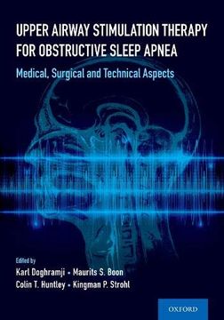 portada Upper Airway Stimulation Therapy for Obstructive Sleep Apnea: Medical, Surgical, and Technical Aspects 