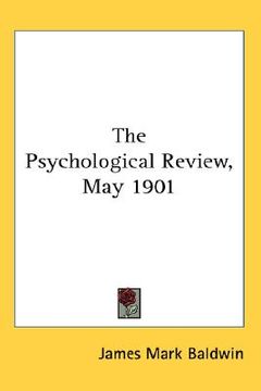 portada the psychological review, may 1901