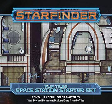 portada Starfinder Flip-Tiles: Space Station Starter set (en Inglés)