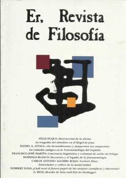 portada Revista de Filosofía Sevilla/Barcelona, nº23