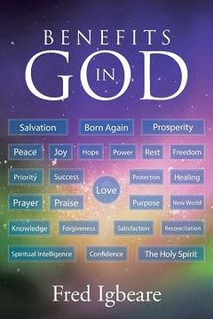 portada Benefits in God (en Inglés)