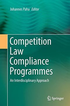 portada Competition law Compliance Programmes: An Interdisciplinary Approach (en Inglés)