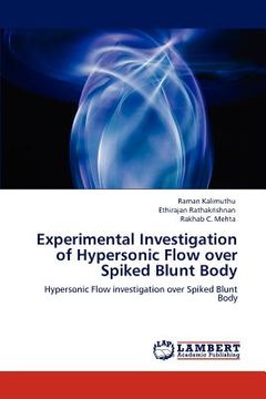 portada experimental investigation of hypersonic flow over spiked blunt body (in English)