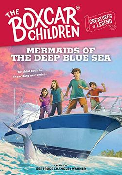 portada Mermaids of the Deep Blue Sea: 3 (Boxcar Children Creatures of Legend, 3) (en Inglés)