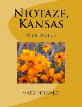 portada Niotaze, Kansas: Memories (en Inglés)