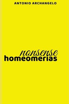 portada Homeomerias: Poesias Nonsense (en Portugués)