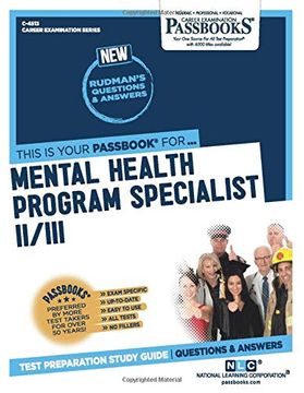 portada Mental Health Program Specialist ii (en Inglés)