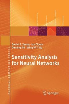 portada sensitivity analysis for neural networks (en Inglés)