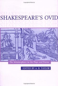 portada Shakespeare's Ovid Hardback: The Metamorphoses in the Plays and Poems (en Inglés)
