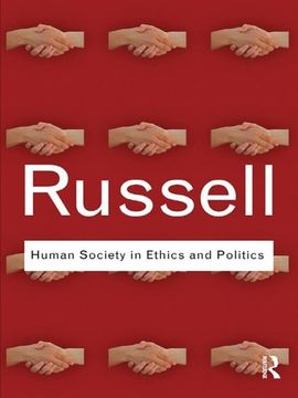 portada Human Society in Ethics and Politics (en Inglés)