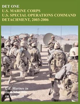 portada det one: u.s. marine corps u.s. special operations command detachment, 2003-2006 (u.s. marines in the global war on terrorism) (en Inglés)
