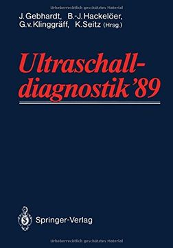portada Ultraschall-diagnostik ’89: Drei-Länder-Treffen Hamburg (German Edition)