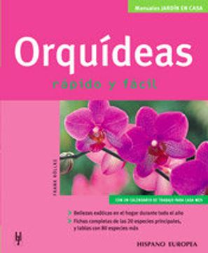portada orquideas/ orchids,rapido y facil / quick and easy