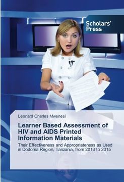 portada Learner Based Assessment of HIV and AIDS Printed Information Materials: Their Effectiveness and Appropriateness as Used in Dodoma Region, Tanzania, from 2013 to 2015