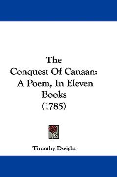 portada the conquest of canaan: a poem, in eleven books (1785) (en Inglés)