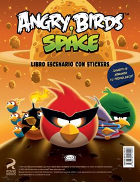 portada Angry Birds Space Libro Escenario