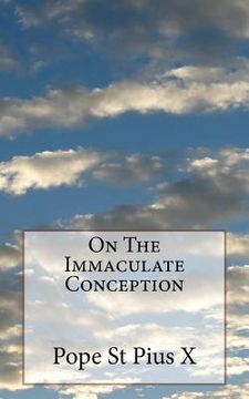 portada On The Immaculate Conception