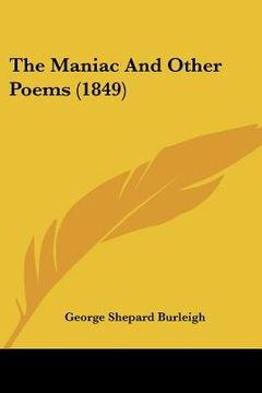portada the maniac and other poems (1849) (in English)