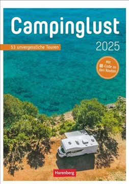 portada Campinglust Wochen-Kulturkalender 2025 - 53 Unvergessliche Touren (en Alemán)