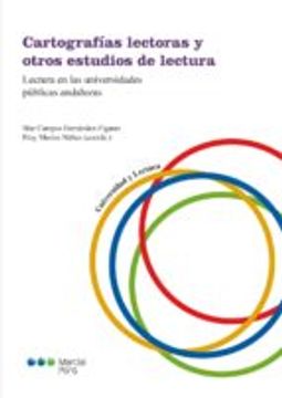 portada Cartografías lectoras y otros estudios de lectura: Lecturas en las universidades públicas andaluzas (Universidad y Lectura)