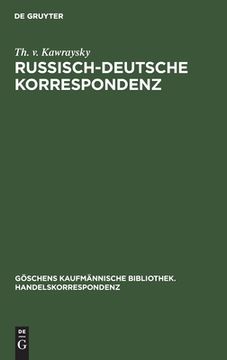 portada Russisch-Deutsche Korrespondenz (German Edition) [Hardcover ] 
