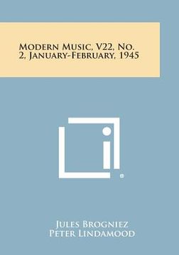 portada Modern Music, V22, No. 2, January-February, 1945 (en Inglés)