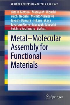 portada Metal-Molecular Assembly for Functional Materials (in English)