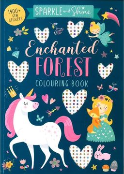 portada Sparkle & Shine Enchanted Forest (in English)