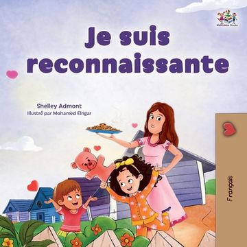portada I am Thankful (French Book for Children) (in French)